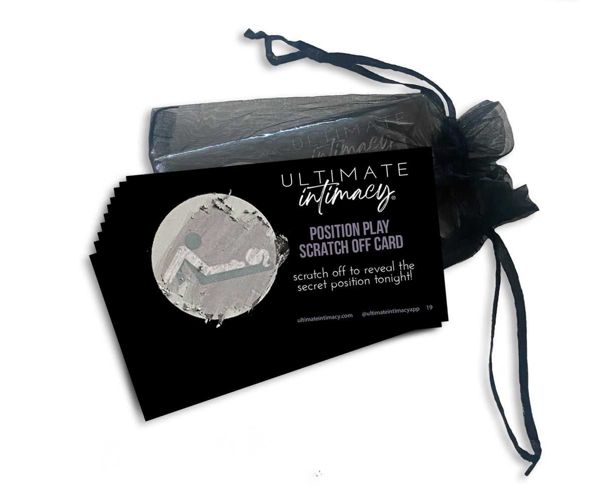 Pack of 30 Sex Position Scratch Off Cards – Ultimate Intimacy Products