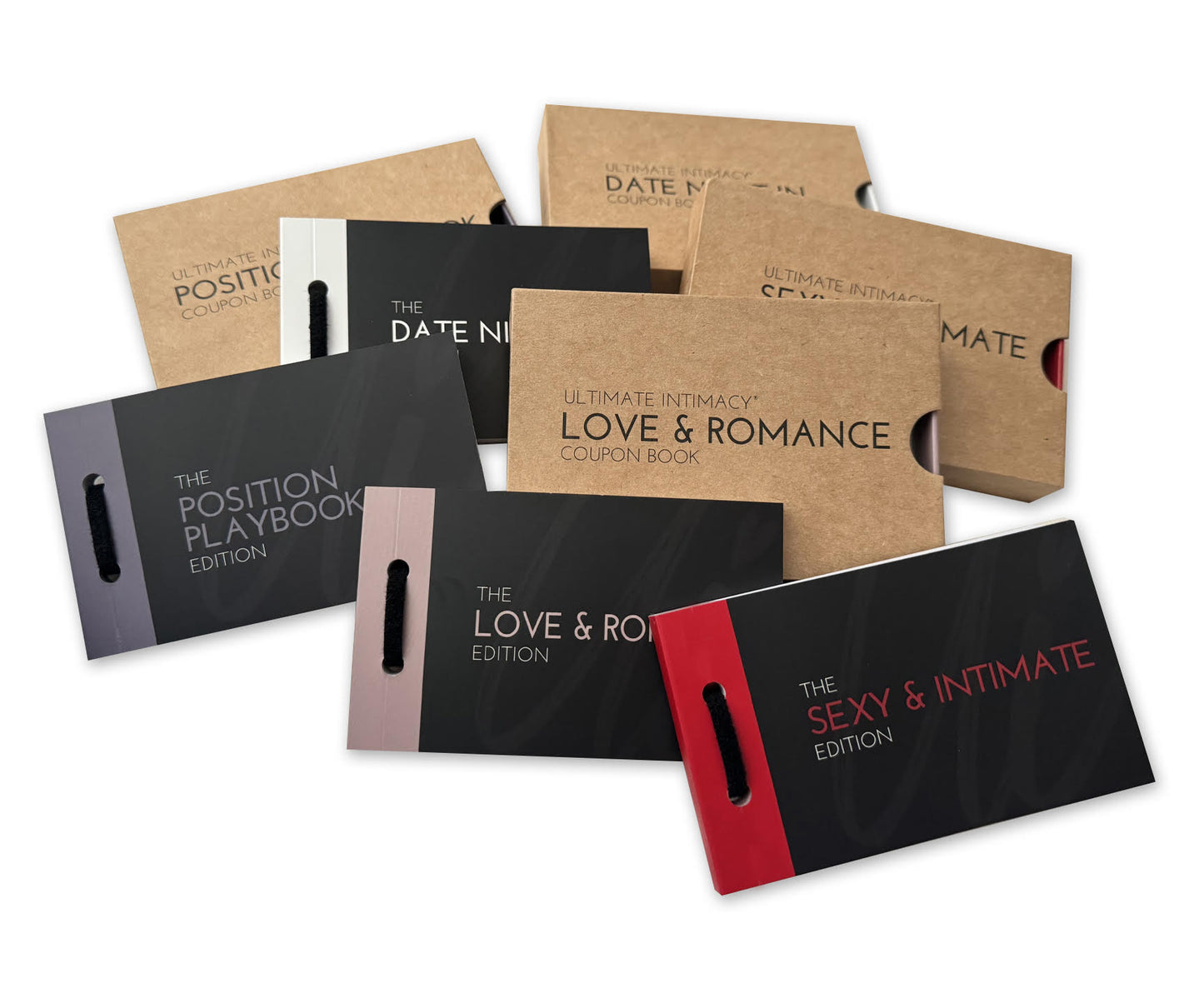 Get All 4 Coupon Books - Date Night, The Position Playbook, Love And Romance And Sexy And Intimate