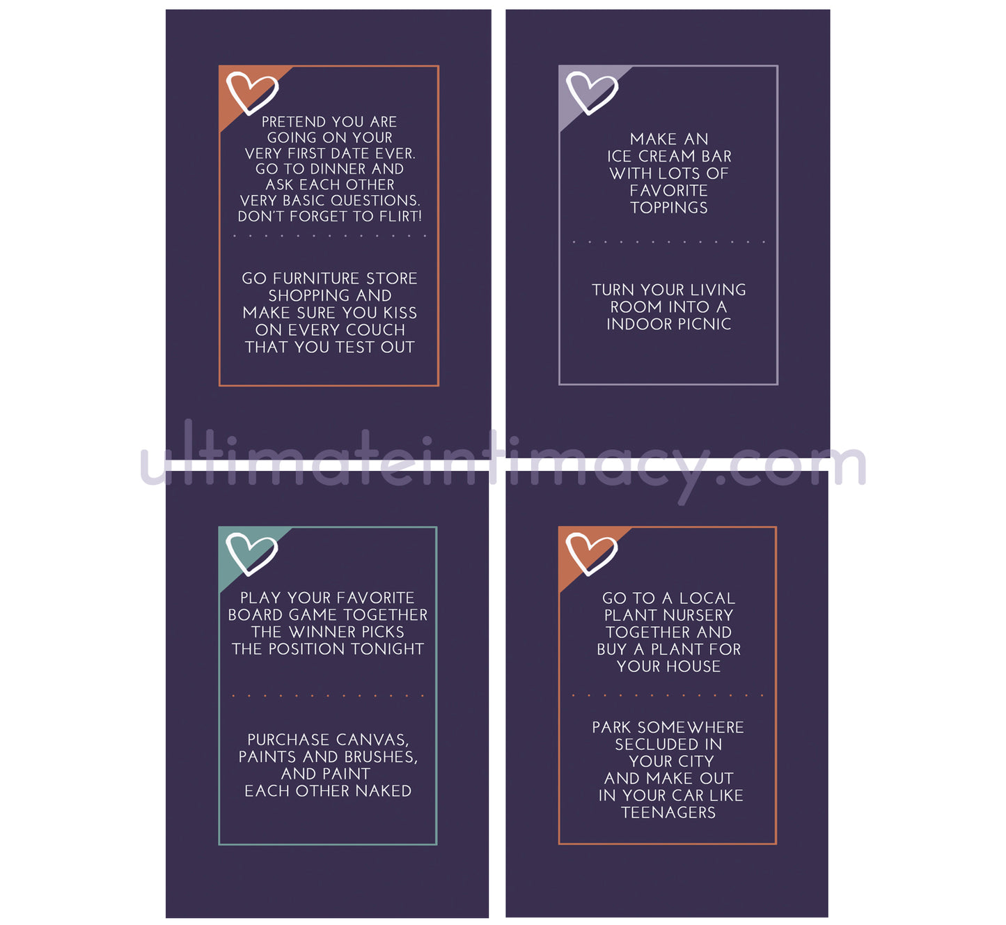 over 150+ date night ideas card box to strengthen your relationship