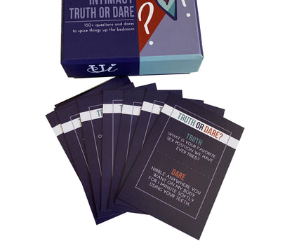 Truth or Dare Bedroom Game, Intimacy Game, Over 150 questions/prompts to spice things up in the bedroom!