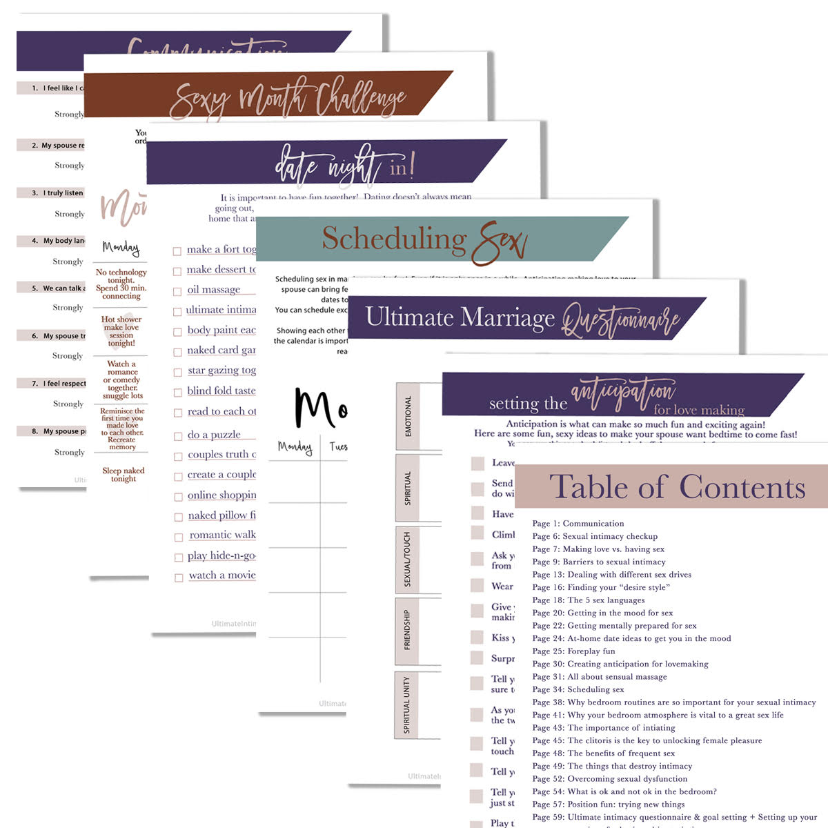 The Ultimate Intimacy Sexual Intimacy Marriage Blueprint