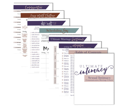 The Ultimate Intimacy Sexual Intimacy Marriage Blueprint