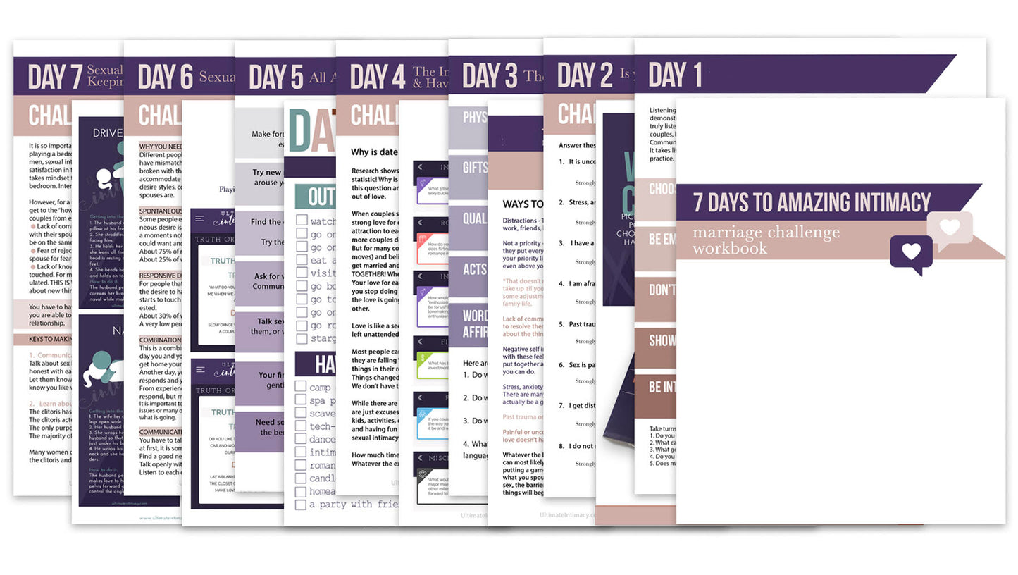 7 Days To Amazing Intimacy Blueprint