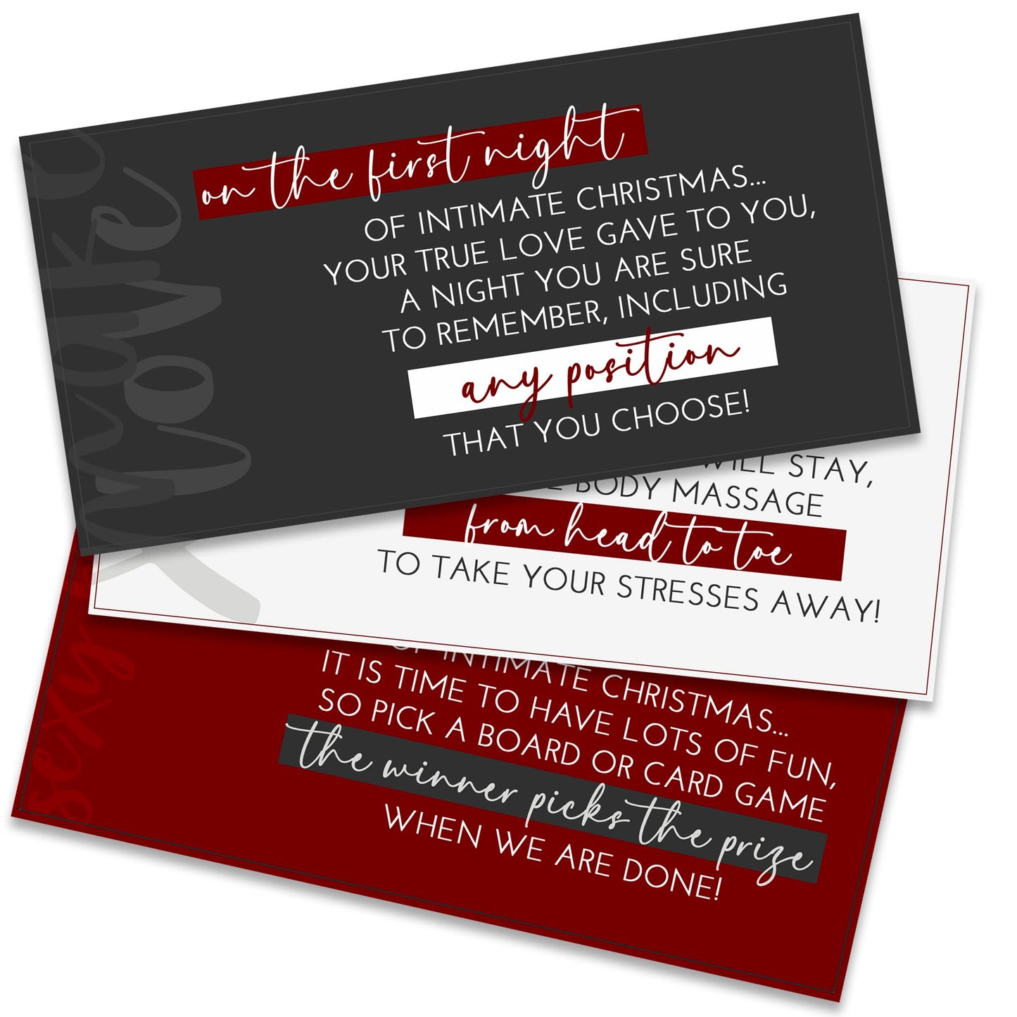 12 Days Of "Intimate" Christmas Coupons