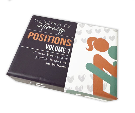 Sex Position Card Deck Volume 1, Non-Graphic with 75 sex positions and descriptions