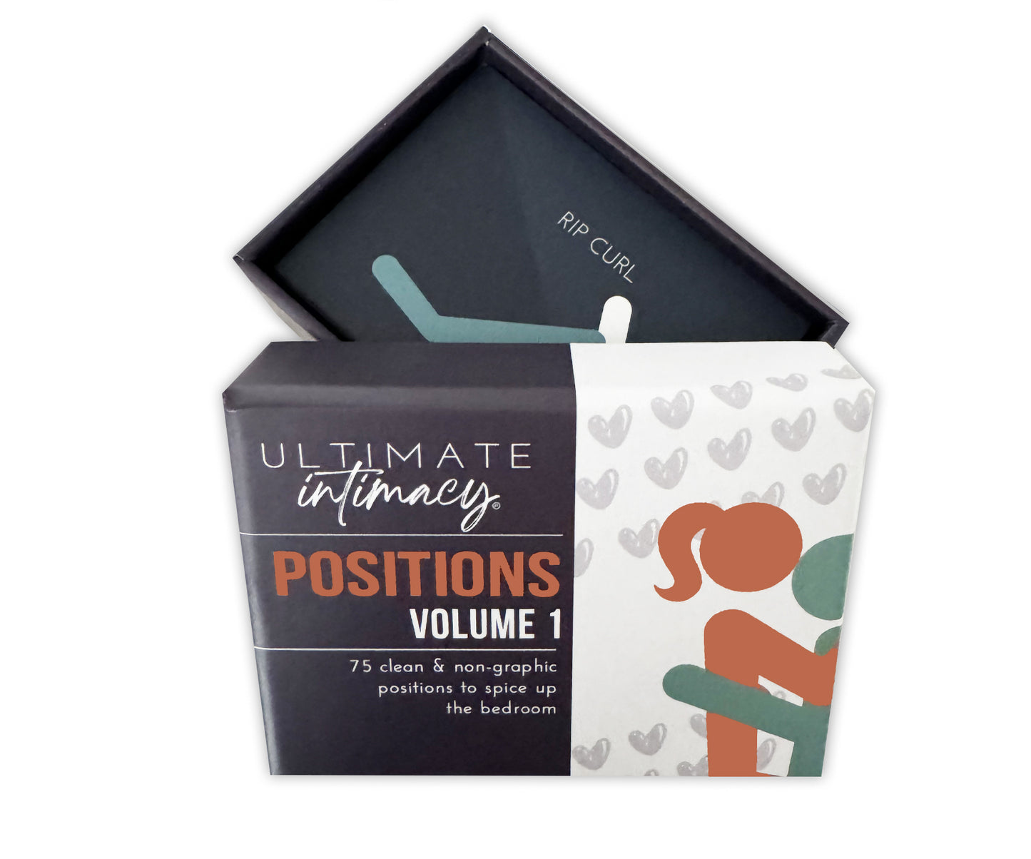 Sex Position Card Deck Volume 1, Non-Graphic with 75 sex positions and descriptions