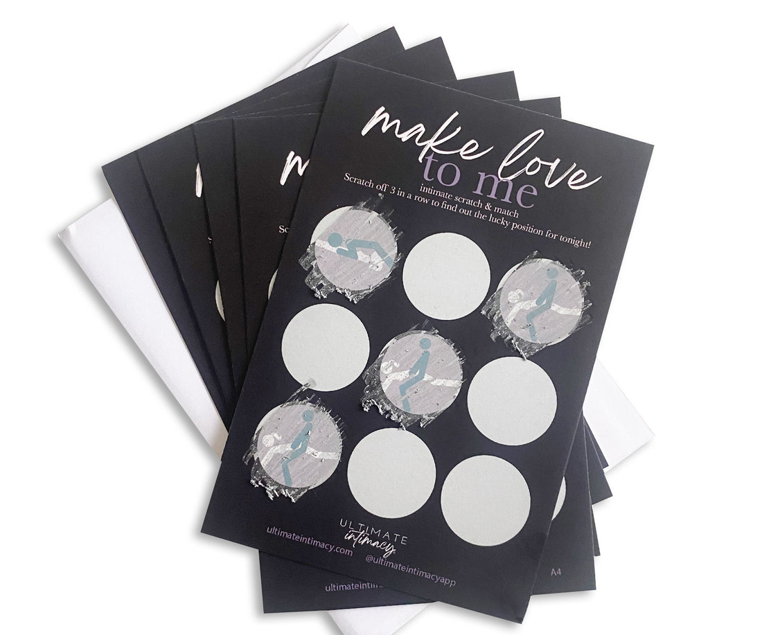 Make Love To Me Scratch Off Cards Romantic Intimacy Game