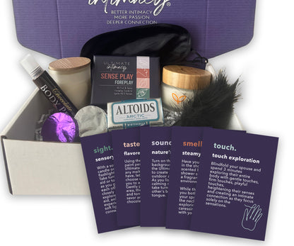 NEW- The 5 Senses Foreplay Box