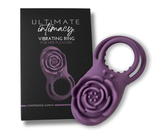 Remote Controlled Male Vibrating Ring - For Her Pleasure