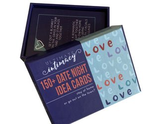 over 150+ date night ideas card box to strengthen your relationship
