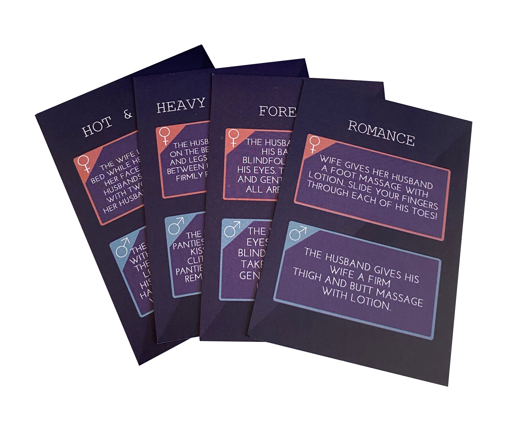 Ultimate Intimacy Bedroom Game Card Deck: Romance, Foreplay, Heavy Foreplay, Hot and Heavy