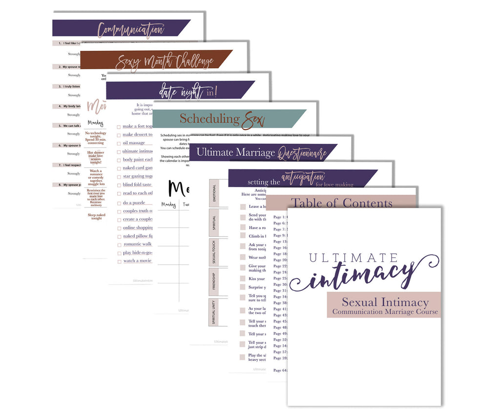 The Ultimate Intimacy Sexual Intimacy Marriage Workbook